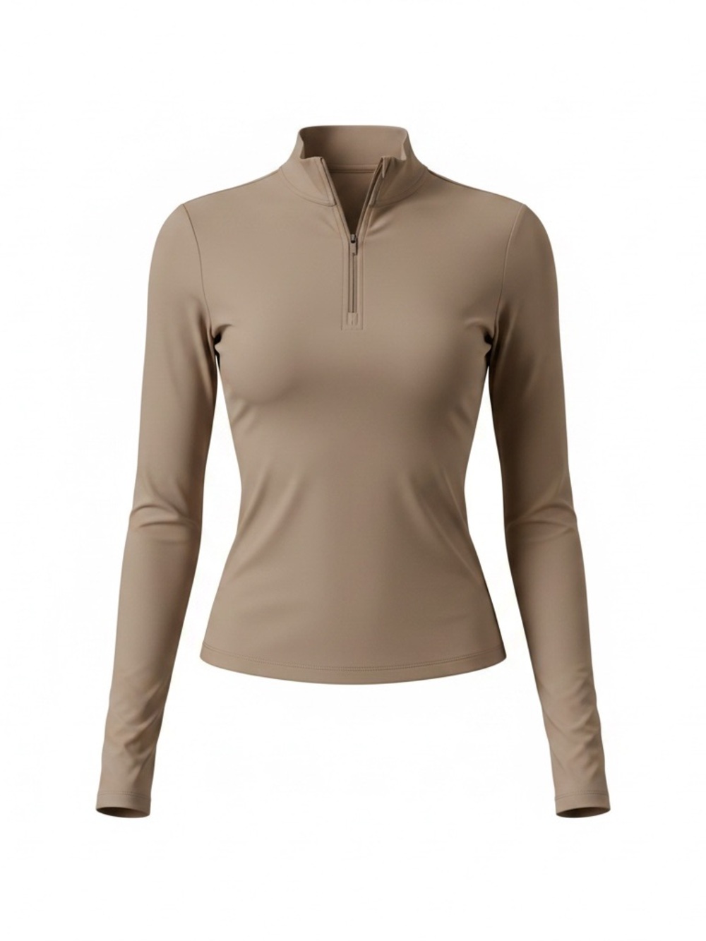 Yogalicious Long Sleeve Half-Zip Top size medium.